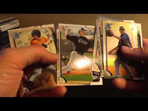 2015 Bowman Hobby Baseball break