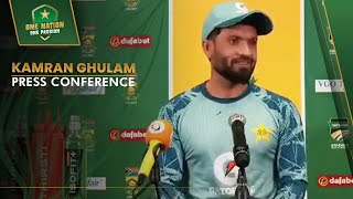 Kamran Ghulam Press Conference | Pakistan vs South Africa, 1st Test Day One