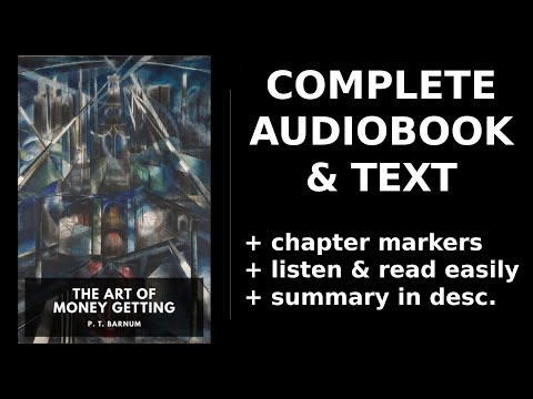 The Art of Money Getting 🥇 By P. T. Barnum FULL Audiobook