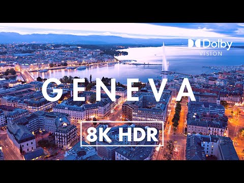 Geneva, Switzerland 🇨🇭 in 8K ULTRA HD HDR 60 FPS Video by Drone