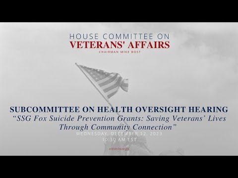 Subcommittee on Health Oversight Hearing