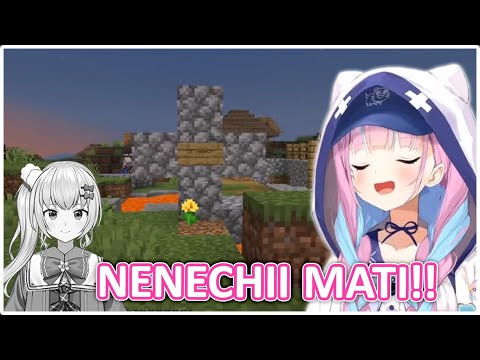 Para Member Terkejut Melihat NENE Mati Di Minecraft Hardcore (Day 1) | (Hololive Clips)