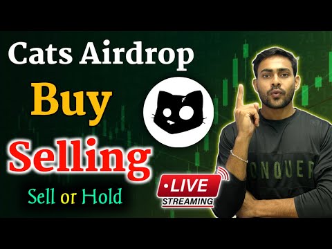 Crypto Wala Dost is live🔴 $CATS Airdrop Live Selling || Cats Token Trading || Cats Airdrop Listing