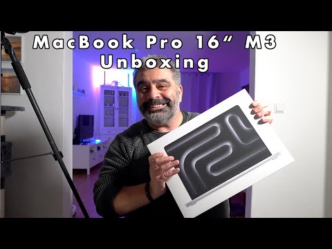 Apple MacBook Pro 16" M3 Unboxing