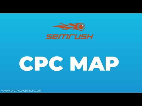 SEMrush - CPC Map