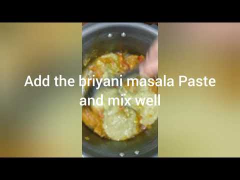 Pressure Cooker Mutton Briyani in Tamil/ How to make Mutton Briyani in Tamil/simple and easy