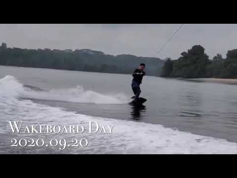 Wakeboard in Singapore! Beginner become intermediate!