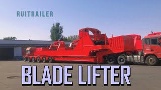 Transporting Wind Blades? Meet Your POWERFUL Lift Buddy blade lifter!