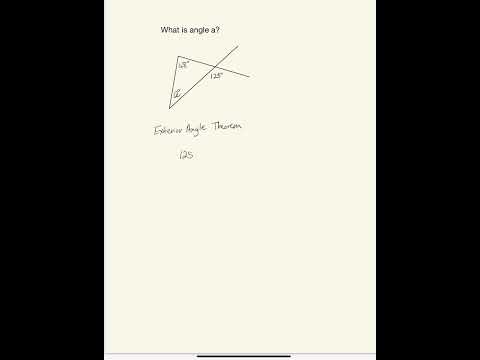 Find the measure of an angle l Geometry Problem