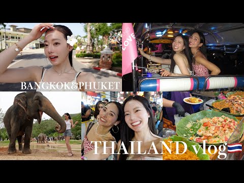 【タイVLOG】人生初のタイへ🇹🇭7泊8日のバンコク&プーケット満喫旅♡