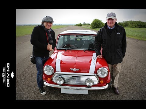 AC/DC's Brian Johnson meets Mini legend Paddy Hopkirk in Cars That Rock