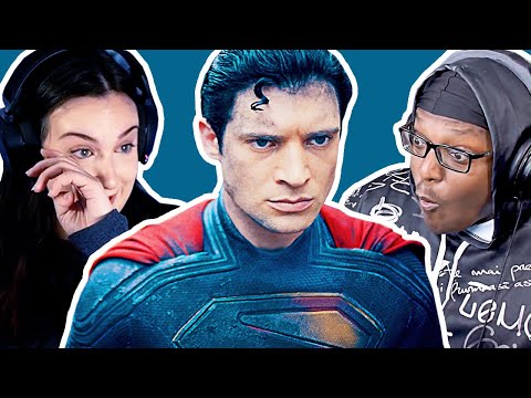 SUPERMAN (2025) TEASER TRAILER REACT COMPILATION!