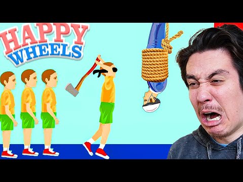 世界一ヤバい親子喧嘩に勝つのはどっち？ｗ【HappyWheels】