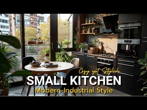 Tiny Kitchen, Big Ideas: Modern Industrial Design Hacks