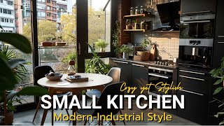 Tiny Kitchen, Big Ideas: Modern Industrial Design Hacks