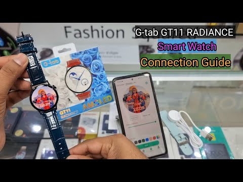 G-tab GT11 RADIANCE Smart Watch Unboxing, Feature's & Setup Guide