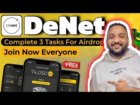 DeNet Airdrop - Step To Claim Token - Airdrop Eligibility Criteria