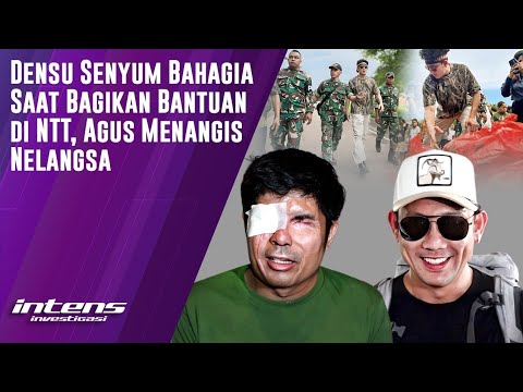 Densu  Bahagia  Bagikan Bantuan di NTT, Agus Menangis Nelangsa