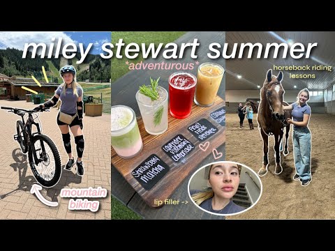 a few SUMMER days in my life 💌 | tubing, mountain biking, horse lessons