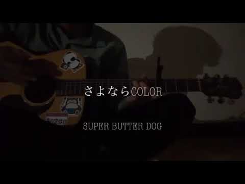 さよならCOLOR SUPER BUTTER DOG 弾き語り 【田舎者が歌う】