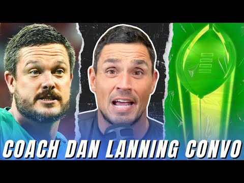 Oregon Head Coach Dan Lanning Convo: Ducks CFP Journey & More