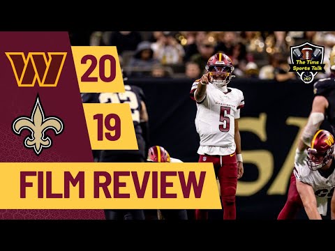 Film Review! Washington Commanders Vs New Orleans Saints!