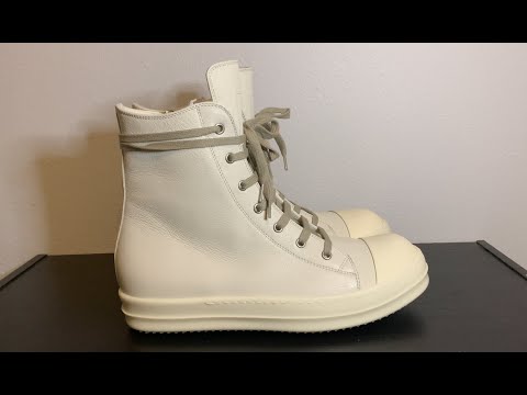 Rick Owens Milk Ramones - Quick Look + On Foot