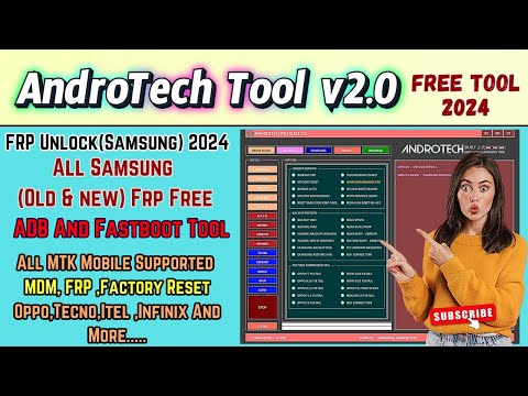 AndroTech Tool v2.0 | Full Tutorial & Free Download | FRP Unlock, Bootloader Unlock