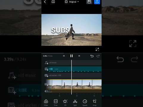 Text Reveal As You Walk  VN Video Editor Tutorial #shorts