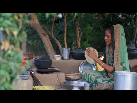 Cooking In Village | Chana Bataka Recipe | Village Kitchen Routine