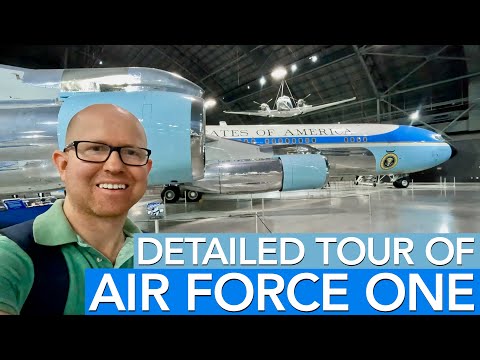 Detailed tour through JFK's Air Force One - SAM 26000