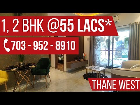 1, 2 BHK @Thane West in Raunak Maximum City | Sample Flat #walkthrough | Raunak Bliss 2 - New Launch