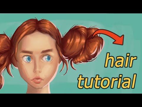 How to Draw Hair Tutorial with Clip Studio Paint