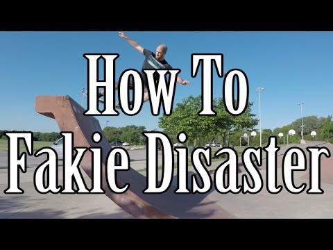 How to do a Fakie Disaster (Fakie Pop Rock) on a Mini Ramp