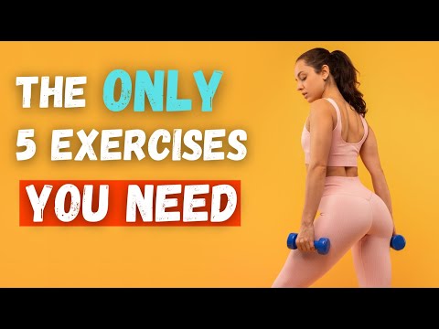 the ONLY 5 Exercises You Need To GROW Your Butt