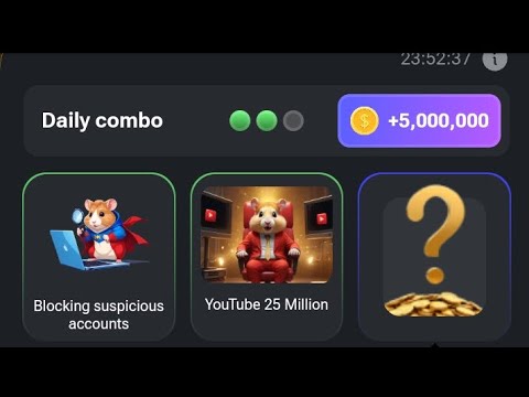 HAMSTER KOMBAT DAILY COMBO CARD(s) UNVEILED FOR TODAY 29/06/2024