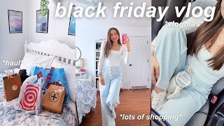 black friday shopping vlog 🏙️🛍️  *vlogmas day 1*