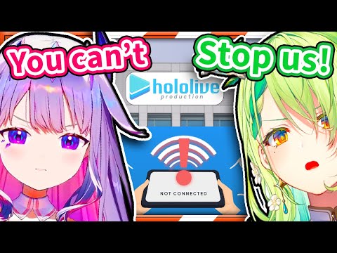 Biboo & Fauna Had to Invade JAPAN Studio IRL to Stream Super Early!【HololiveEN】