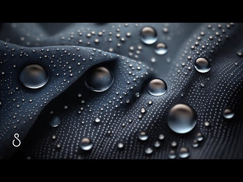 Rain On Fabric | Black Screen | Rain ASMR Sounds For Sleep, Study, Meditation