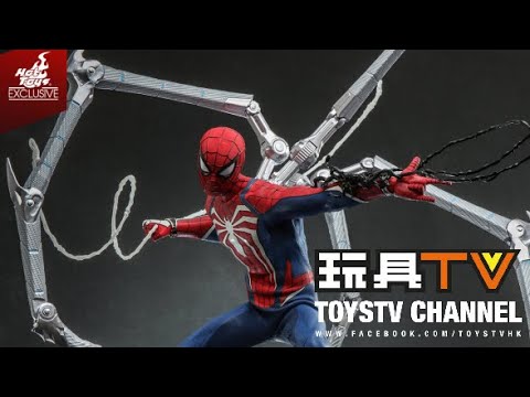 「爆玩具」Hot Toys 1/6 蜘蛛俠 Spider-Man 2 Peter Parker 紅黑高級戰衣 500 體限定TOYSTV Review