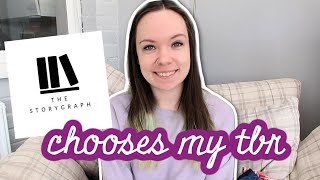 Storygraph Chooses My TBR || TBR Reading Experiment