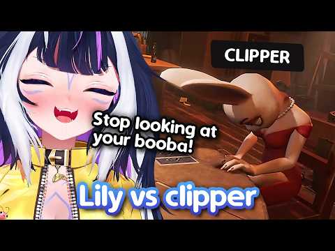 Lily played against her clipper in Liar's Bar