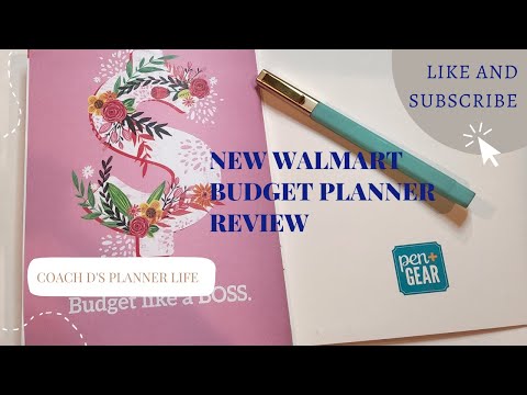 Walmart Budget Planner Review * Amazing Walmart Finds