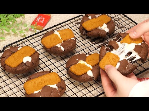 How to make marshmallow s'mores cookies