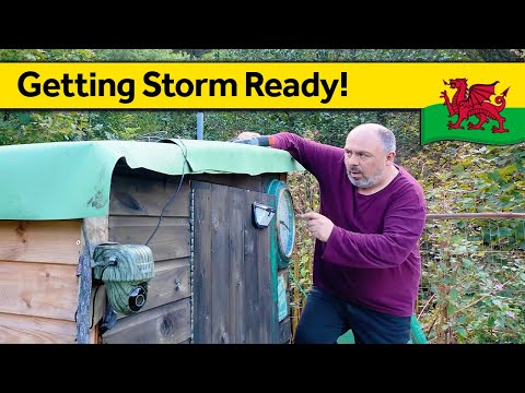 134. Getting Storm Ready - Living Alone in Wales (October 2024)