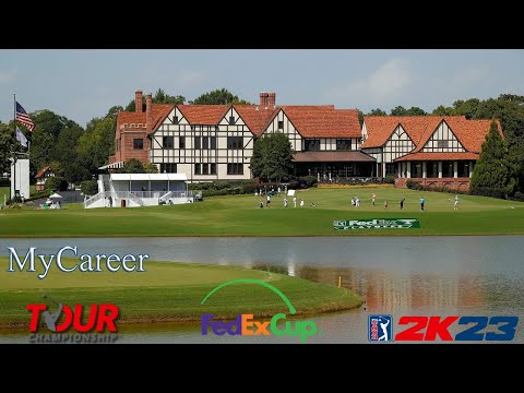 PGA Tour 2K23 | MyCareer | Season 10 | FedEx Playoffs | Tour Championship |East Lake Rd 1