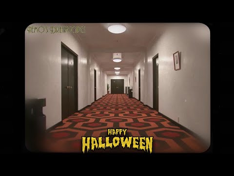 It's Halloween and you're alone in the Overlook Hotel (vintage oldies music, Shining ambience) ASMR