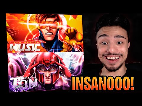 REACT 2 EM 1 Ciclope | Iron Master & Magneto | Papyrus Da Batata (X-Men '97) [Reagindo]