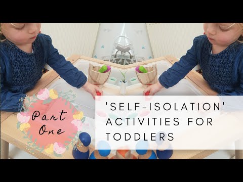 Self Isolation Activities For Toddlers