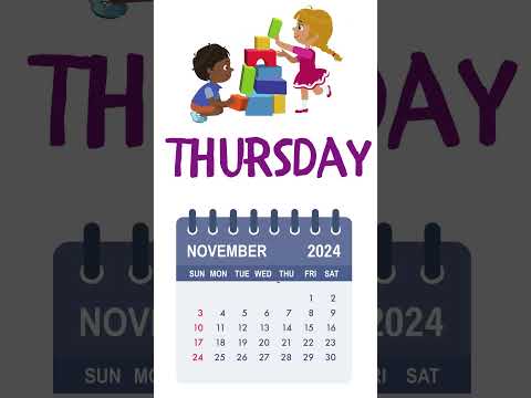 Flash Lesson: Days of the Week! #toddlerlearningvideos #preschoollearning #daysoftheweek #kidvideos